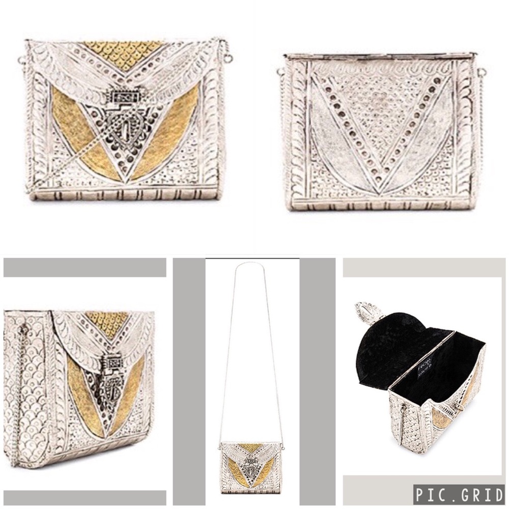 St Xavier metal crossbody bag